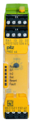 Pilz 750104 PNOZ/S4, 24 VDC, Safety monitoring relay