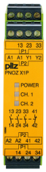 Pilz 777100 PNOZ X1P, 24VDC, Safety monitoring relay