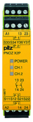 Pilz 777303 PNOZ X2P, 24VDC, Safety monitoring relay