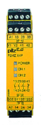 Pilz 777355 P2HZ X4P, 24VDC, Safety monitoring relay for two-hand control devices
