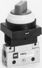 EVM130-F01-34B  SMC Mechanical Valve EVM100  Twist Selector 2 Position type 3 port