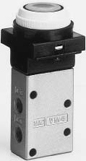 EVM430-F01-33  SMC Mechanical Valve EVM400  Push Button Flush type 3 port