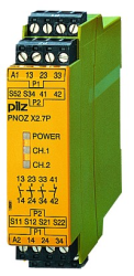 Pilz 777302 PNOZ X2.8P, 24-240VAC/DC, Safety monitoring relay