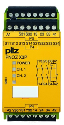 Pilz 777313 PNOZ X3P, 24-240V, Safety monitoring relay