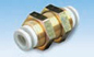 KQ2E10-00 SMC Bulkhead Union 10mm OD to 10mm Od tube